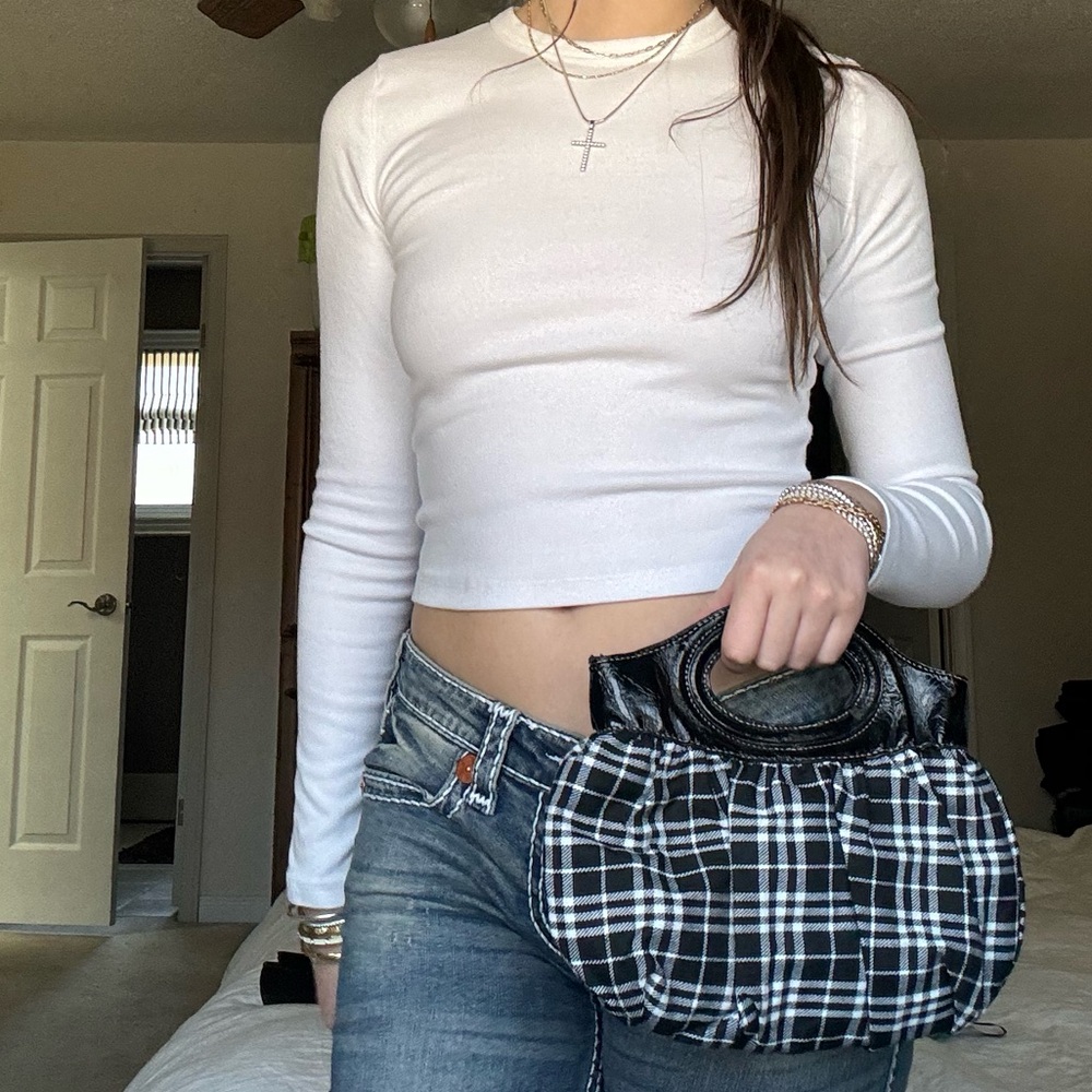 Plaid Purse